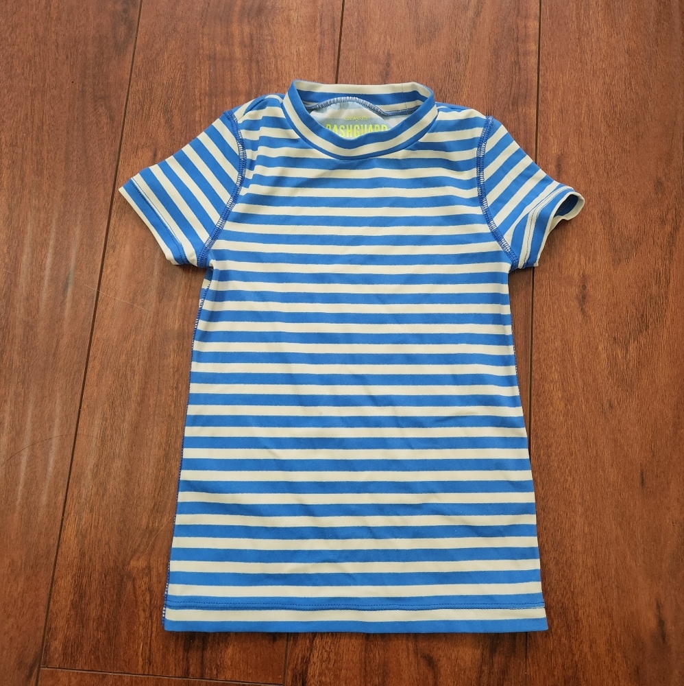 CREWCUTS RASH GUARD UPF 50+ BOY SZ 3